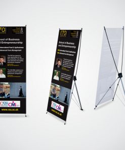 [Giá Xưởng] Combo chân standee X nhựa và standee PP