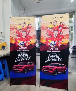 [Giá Xưởng] Combo chân standee X nhựa và standee PP