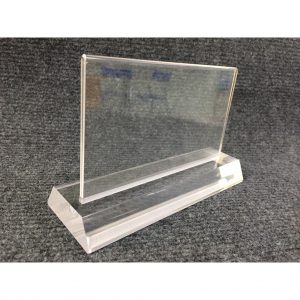 [Giá Xưởng] Kệ mica chức vụ 2 mặt quân đội cao cấp, Đế dày 20mm