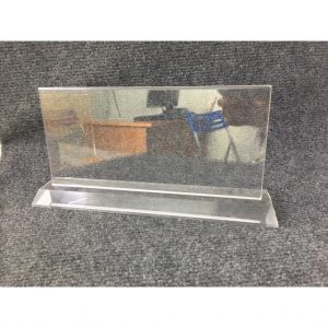 [Giá Gốc] Kệ mica chức vụ 2 mặt quân đội lớn cao cấp, Đế dày 20mm vát 4 cạnh