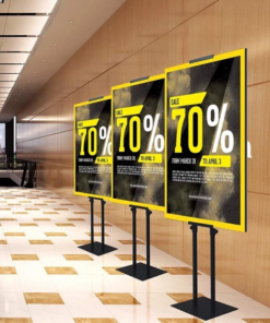 [Giá Xưởng] Kệ Treo Menu Chữ H - Standee Treo Tranh