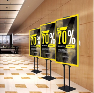 [Giá Xưởng] Kệ Treo Menu Chữ H - Standee Treo Tranh