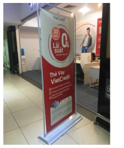 [Giá Xưởng] Standee kiểu cửa có thể tháo rời tiện lợi