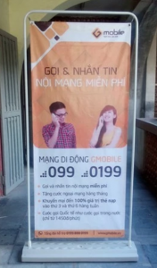 [Giá Xưởng] Standee Ngoài Trời Cản Gió Đế Nước Loại Tốt