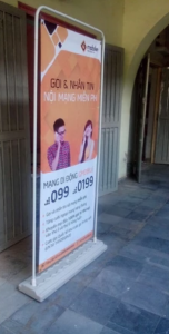 [Giá Xưởng] Standee Ngoài Trời Cản Gió Đế Nước Loại Tốt